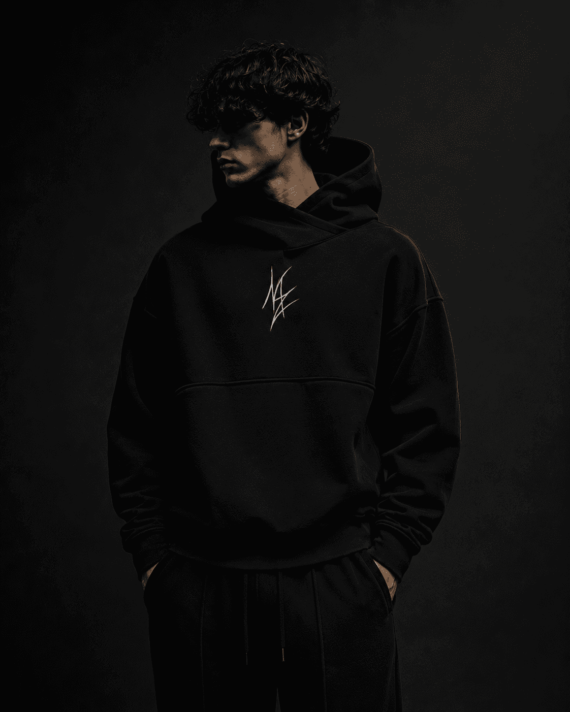 NAZ black hoodie